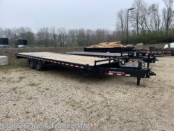 2026 102x24 14000 GVWR Deckover W/Slide In Ramps by IronBull from Joe's Trailer Mfg in Clarklake, Michigan