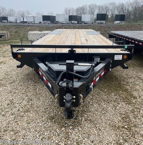 2026 IronBull 102x24 14000 GVWR Deckover W/Slide In Ramps