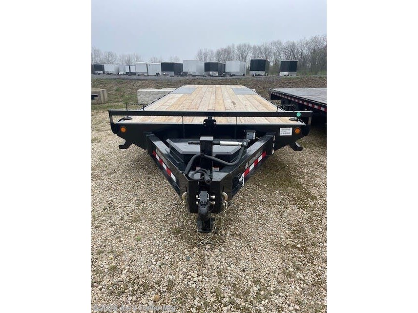 New 2026 IronBull 102x24 14000 GVWR Deckover W/Slide In Ramps available in Clarklake, Michigan