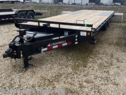 2026 IronBull 102x24 14000 GVWR Deckover W/Slide In Ramps - New Deckover/Flat Deck Trailer for sale by Joe's Trailer Mfg in Clarklake, Michigan