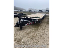 2026 IronBull 102x24 14000 GVWR Deckover W/Slide In Ramps - New Deckover/Flat Deck Trailer for sale by Joe's Trailer Mfg in Clarklake, Michigan