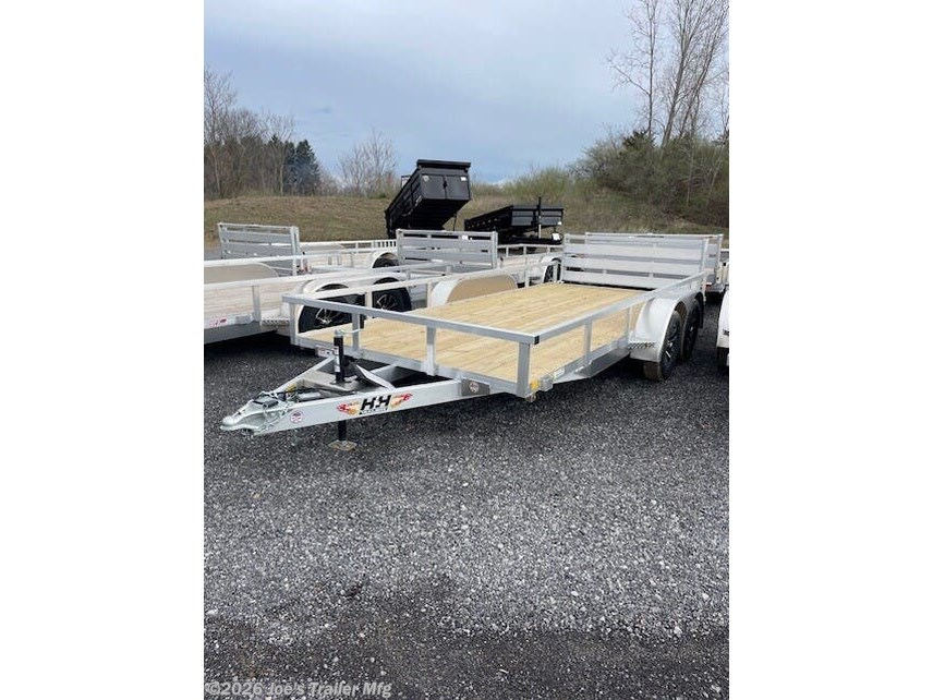 New 2026 H&H 82x14 7000 GVWR Aluminum Rail Side Utility available in Clarklake, Michigan