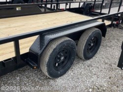 2026 82x16 ATV 7000 GVWR W/2 Side Ramp Conversions by H&H from Joe's Trailer Mfg in Clarklake, Michigan