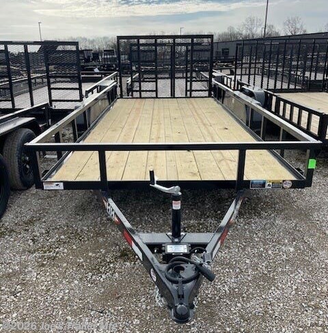2026 H&H 82x14 7000 GVWR Rail Side