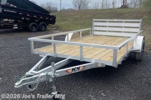 2026 H&H H8212RSA-030 82x12 2990 GVWR Aluminum Rail Side Utility