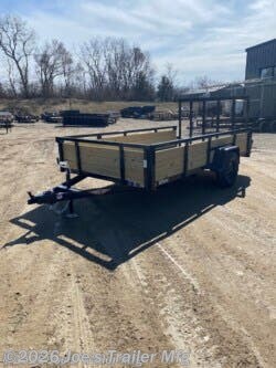 New 2026 H&H 82X12 2990 GVWR WOOD SIDE UTILITY available in Clarklake, Michigan