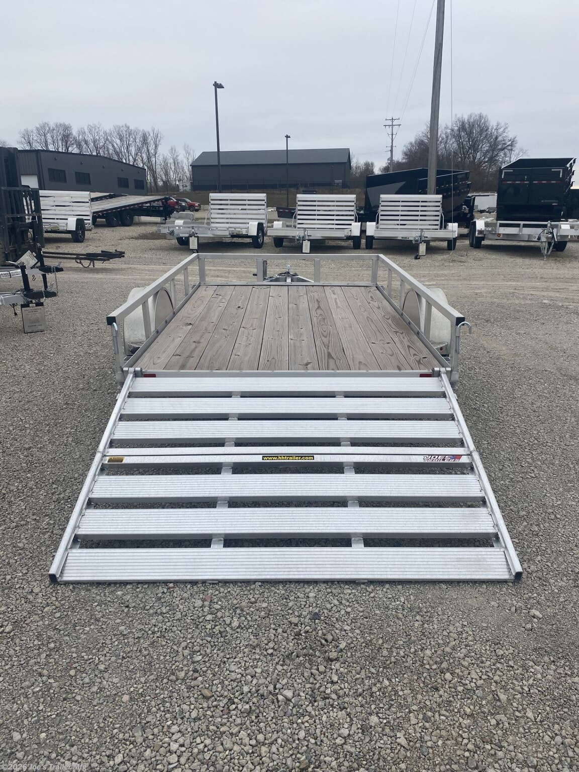 New 2026 H&H 66x10 2990 GVWR Aluminum Rail Side Utility available in Clarklake, Michigan