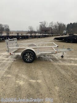 2026 60x8 2990 GVWR Aluminum Rail Side Utility by H&H from Joe's Trailer Mfg in Clarklake, Michigan