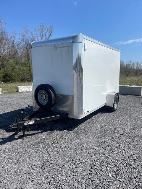 Used 2025 Cross Trailers 612SA 5200 GVWR 78" Interior Height Gently Used available in Clarklake, Michigan