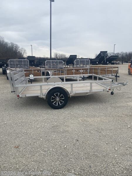 2026 H7612RSA-030 76x12 2990 GVWR Aluminum Rail Side Utility by H&H from Joe's Trailer Mfg in Clarklake, Michigan