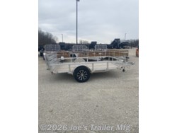 2026 H7612RSA-030 76x12 2990 GVWR Aluminum Rail Side Utility by H&H from Joe's Trailer Mfg in Clarklake, Michigan