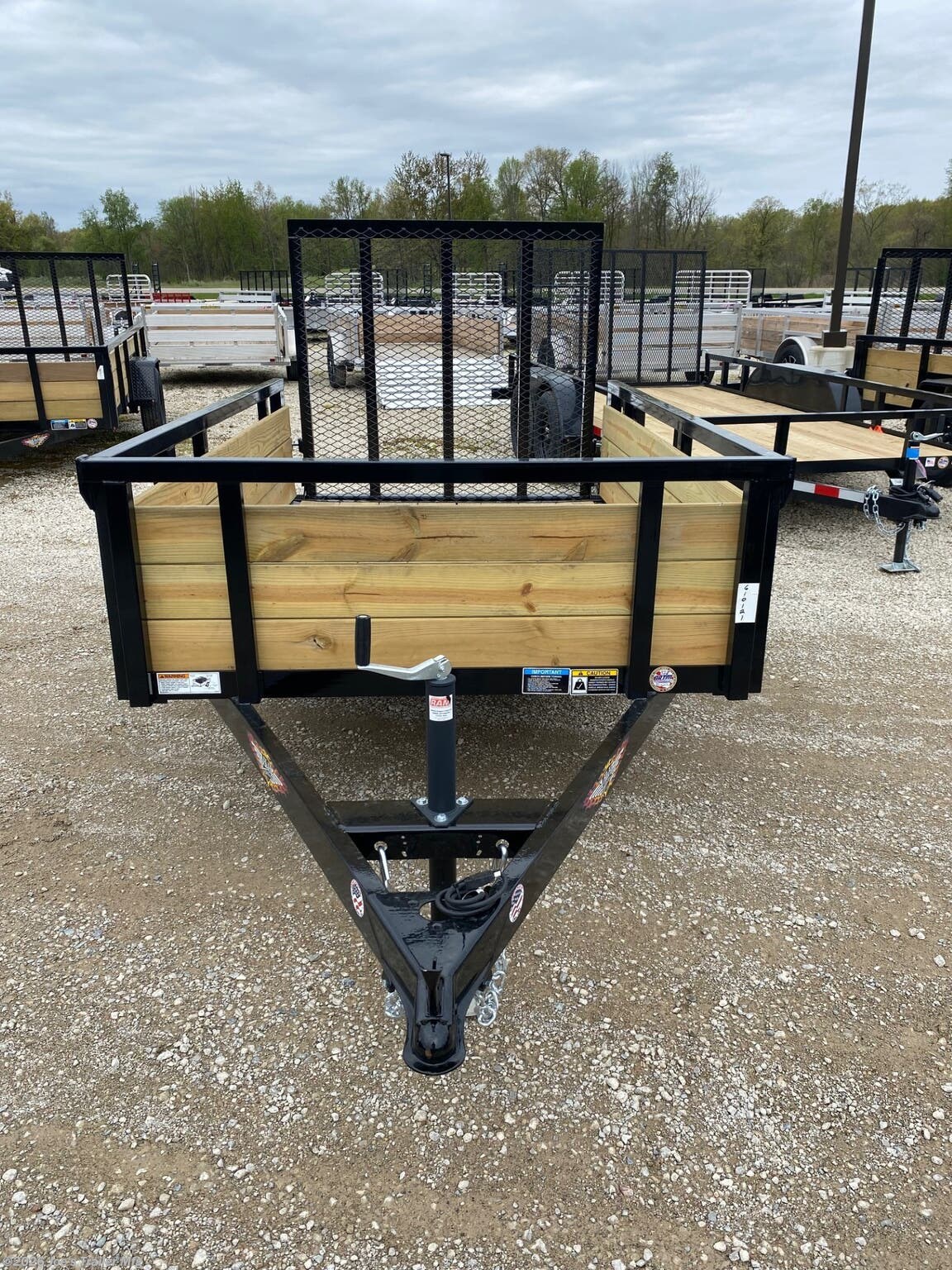2026 H&H H-WS6008-030 Wood Side 2990GVWR - New Utility Trailer for sale by Joe's Trailer Mfg in Clarklake, Michigan