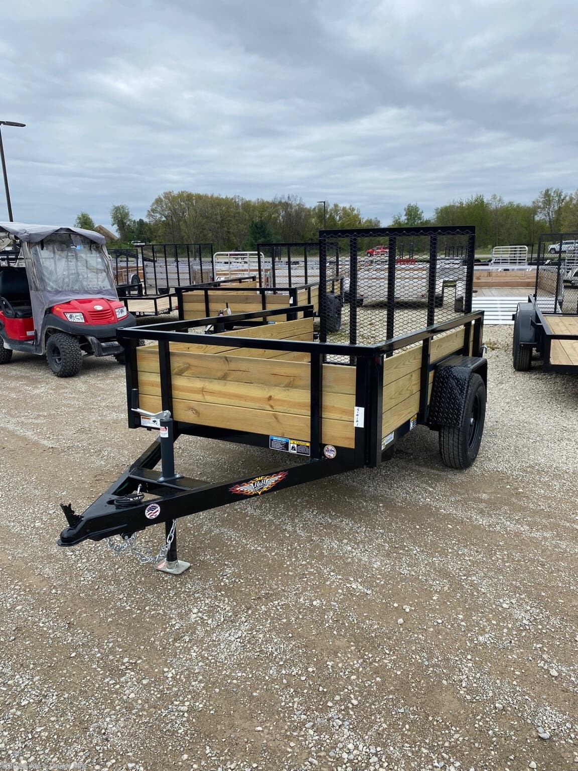 2026 H&H H-WS6008-030 Wood Side 2990GVWR