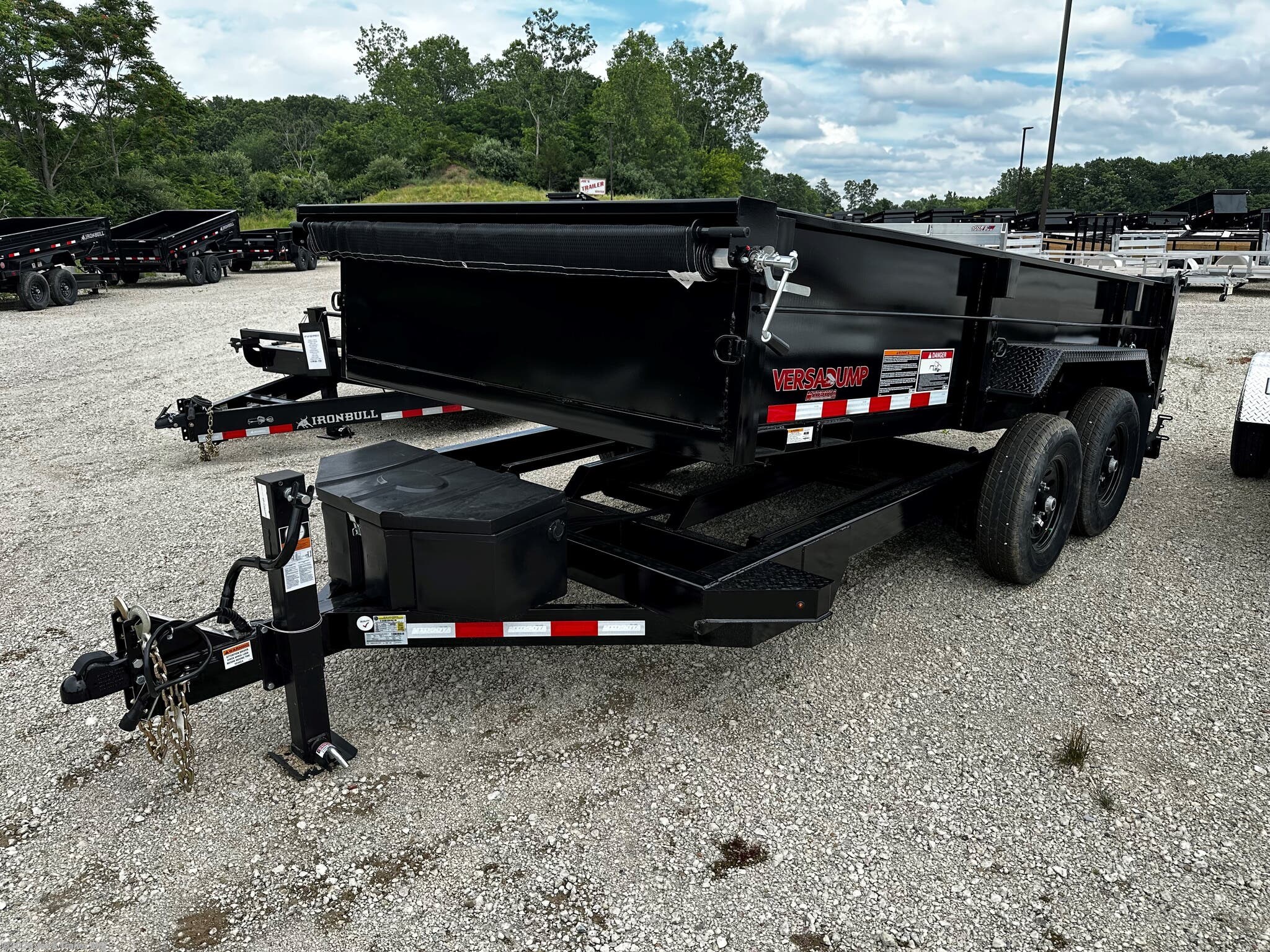 2024 Midsota HV14 82X14 15400 GVWR 2' Sides Scissor Hoist