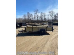 2026 82X14 2990 GVWR WOOD SIDE UTILITY by H&H from Joe's Trailer Mfg in Clarklake, Michigan