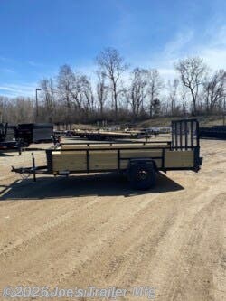 2026 82X14 2990 GVWR WOOD SIDE UTILITY by H&H from Joe's Trailer Mfg in Clarklake, Michigan