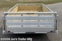 2026 H&H H7612WSA-030 76X12 2990 GVWR ALUMINUM WOOD SIDE - New Utility Trailer for sale by Joe's Trailer Mfg in Clarklake, Michigan