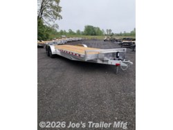 2025 H&H 82X24 9900 GVWR Aluminum Car Hauler W/2' Dovetail - New Car Hauler Trailer for sale by Joe's Trailer Mfg in Clarklake, Michigan