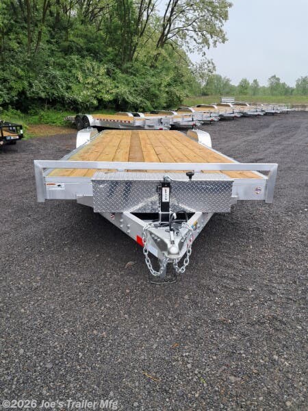 2025 H&H 82X24 9900 GVWR Aluminum Car Hauler W/2' Dovetail