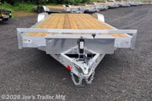2025 H&H 82X24 9900 GVWR Aluminum Car Hauler W/2' Dovetail