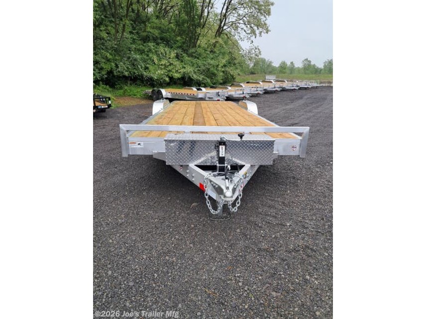 New 2025 H&H 82X24 9900 GVWR Aluminum Car Hauler W/2' Dovetail available in Clarklake, Michigan