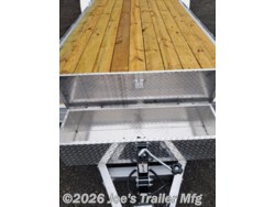 2025 82X24 9900 GVWR Aluminum Car Hauler W/2' Dovetail by H&H from Joe's Trailer Mfg in Clarklake, Michigan
