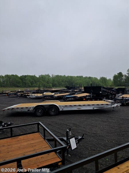 New 2025 H&H 82X24 9900 GVWR Aluminum Car Hauler W/2' Dovetail available in Clarklake, Michigan