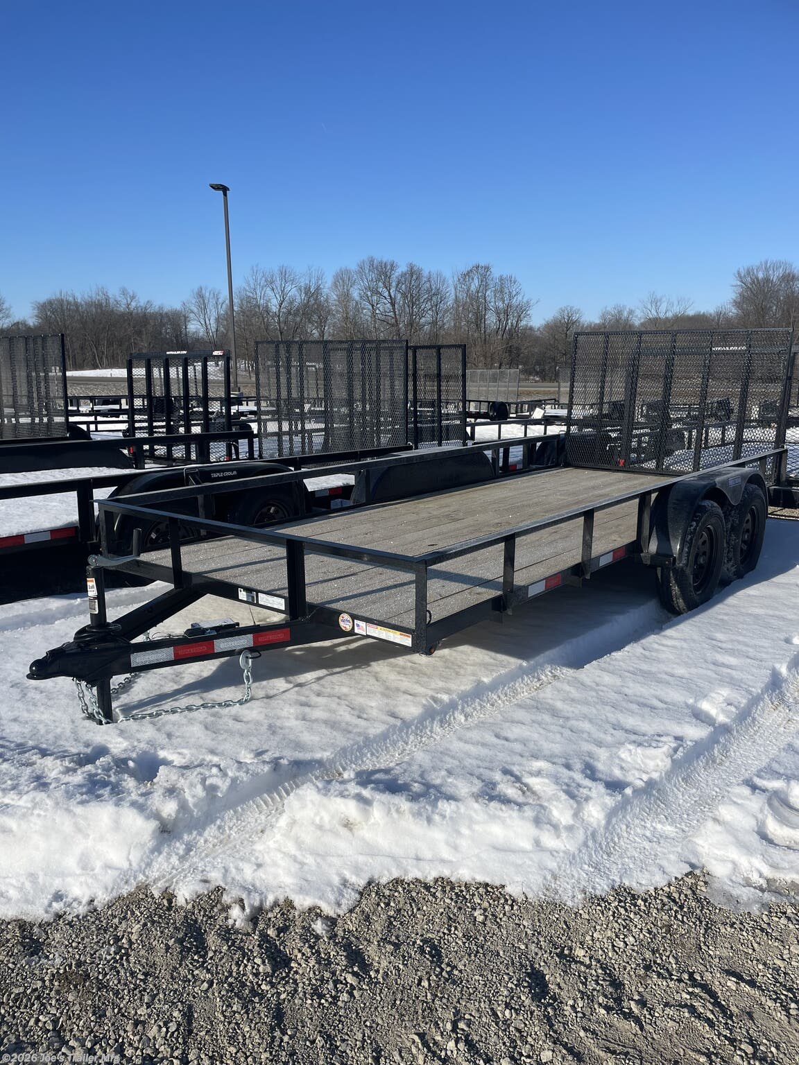 2026 Triple Crown 6x16 6000 GVWR Utility Trailer