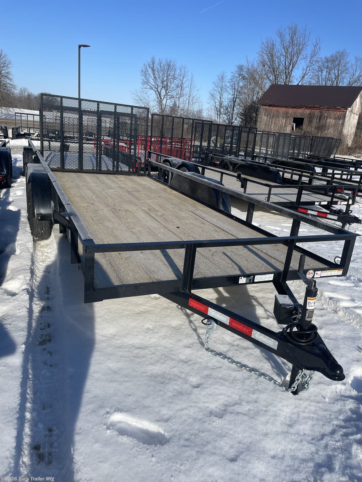 2026 6x16 6000 GVWR Utility Trailer by Triple Crown from Joe's Trailer Mfg in Clarklake, Michigan