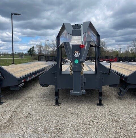 2026 Triple Crown 102X35 23500 GVWR GN 5' Dovetail Deck Level Ramps