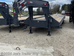 2026 102x30 25900 GVWR GN 5' Dovetail Deck Level Ramps by Triple Crown from Joe's Trailer Mfg in Clarklake, Michigan