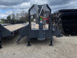 2026 Triple Crown 102x30 25900 GVWR GN 5' Dovetail Deck Level Ramps - New Equipment Trailer for sale by Joe's Trailer Mfg in Clarklake, Michigan