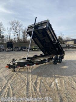 2026 IronBull DTB8314 83X14 14999 GVWR 2' SIDES TELESCOPIC DUMP - New Dump Trailer for sale by Joe's Trailer Mfg in Clarklake, Michigan