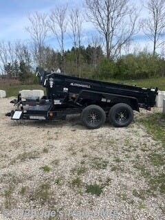 2026 IronBull DTB6010 60X10 9990 GVWR 18" SIDES SCISSOR HOIST DUMP
