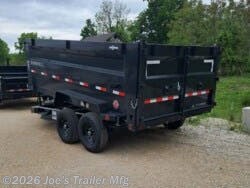 2026 IronBull DTB8314 83X14 14900 GVWR W/Telescopic Cylinder & 4' Sides - New Dump Trailer for sale by Joe's Trailer Mfg in Clarklake, Michigan