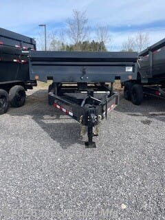 2026 IronBull DDP9614 96x14 14999 GVWR 18" Fold Down Sides - New Dump Trailer for sale by Joe's Trailer Mfg in Clarklake, Michigan