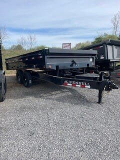 2026 DDP9614 96x14 14999 GVWR 18" Fold Down Sides by IronBull from Joe's Trailer Mfg in Clarklake, Michigan