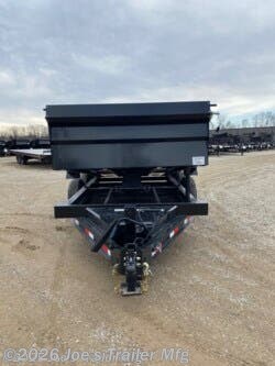 2026 IronBull DTB8314 83x14 14999 GVWR Scissor Hoist  W/4' Sides - New Dump Trailer for sale by Joe's Trailer Mfg in Clarklake, Michigan
