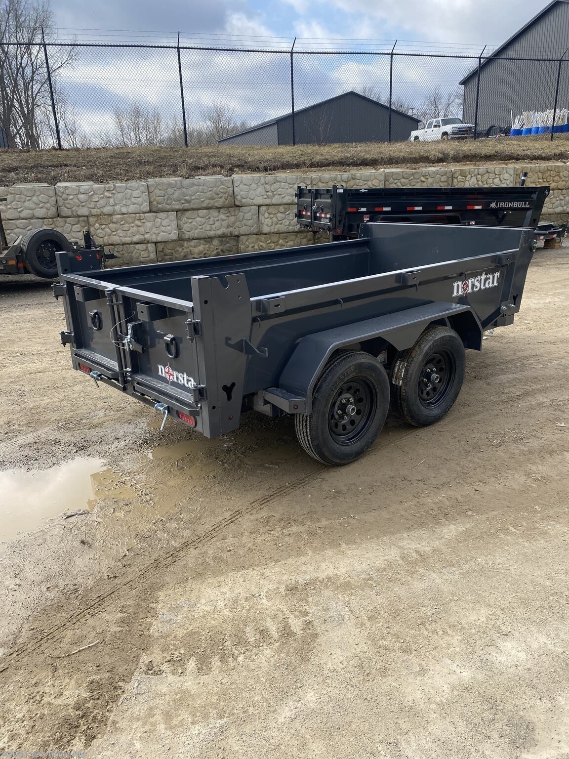 New 2026 Norstar 60x10 7000 GVWR 20" Sides W/Slide in Ramps available in Clarklake, Michigan