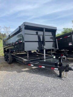 2026 DTB8316 83x16 14900 GVWR 4' Sides Telescopic Cylinder by IronBull from Joe's Trailer Mfg in Clarklake, Michigan