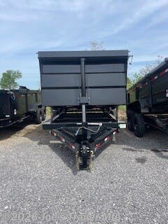 2026 IronBull DTB8316 83x16 14900 GVWR 4' Sides Telescopic Cylinder