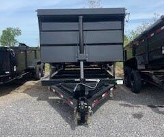 2026 IronBull DTB8316 83x16 14900 GVWR 4' Sides Telescopic Cylinder