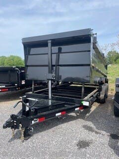 2026 IronBull DTB8316 83x16 14900 GVWR 4' Sides Telescopic Cylinder - New Dump Trailer for sale by Joe's Trailer Mfg in Clarklake, Michigan