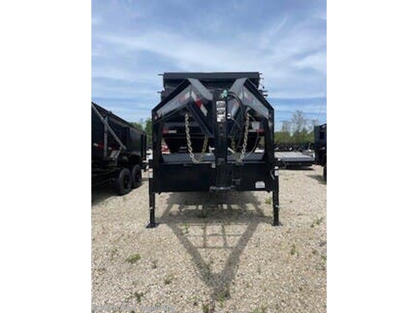 Used 2025 IronBull 83x16 16000GVWR Gently Used Gooseneck Trailer Only available in Clarklake, Michigan