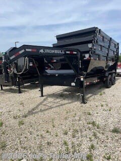 2025 83x16 16000GVWR Gently Used Gooseneck Trailer Only by IronBull from Joe's Trailer Mfg in Clarklake, Michigan