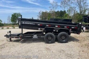 2026 IronBull DTB8314 83x14 16000 GVWR 2' Sides W/Telescopic Cylinder