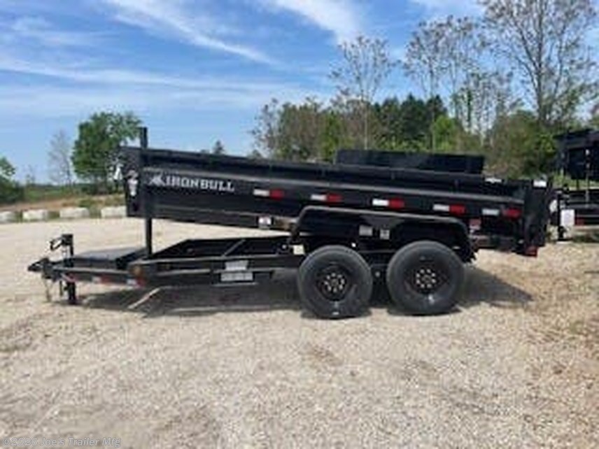 New 2026 IronBull DTB8314 83x14 16000 GVWR 2' Sides W/Telescopic Cylinder available in Clarklake, Michigan