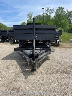 2026 IronBull DTB8314 83x14 16000 GVWR 2' Sides W/Telescopic Cylinder