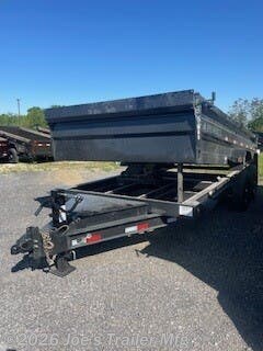 2026 83x16 14999 GVWR 2' Sides W/Scissor Hoist by IronBull from Joe's Trailer Mfg in Clarklake, Michigan