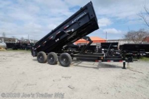 2027 IronBull DTB8316 83x16 21000GVWR 3-7000LB Axles 4' Sides Telescopic